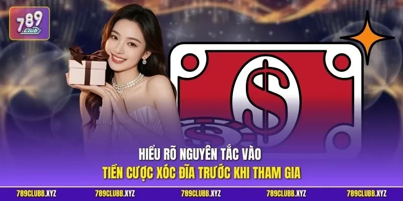 Hiểu rõ nguyên tắc vào tiền cược xóc đĩa trước khi tham gia