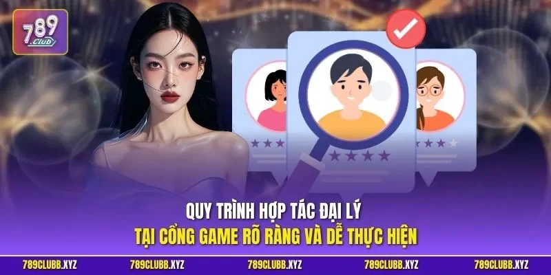 Quy trình hợp tác đại lý tại cổng game rõ ràng và dễ thực hiện
